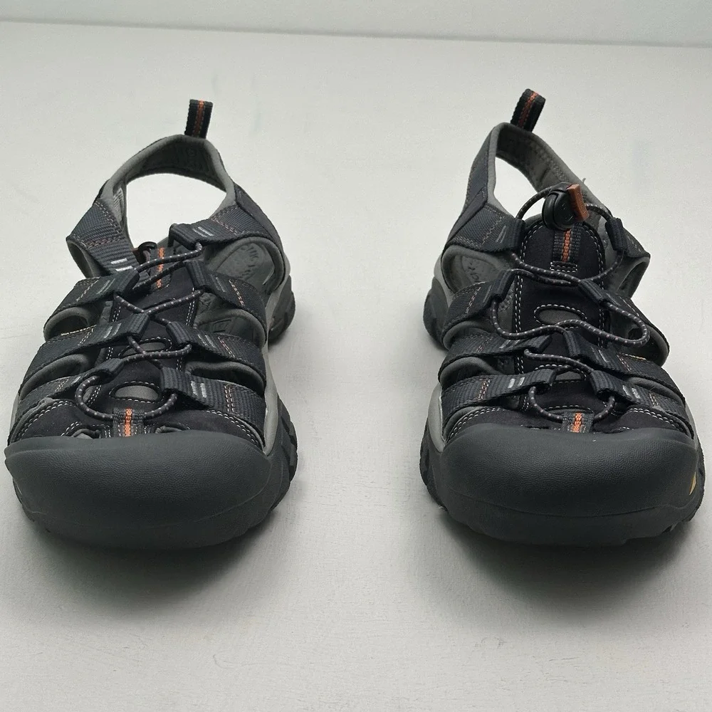 KEEN Newport H2 Water Sandals Men 13 India Ink Rust Black Gray Waterproof Hybrid